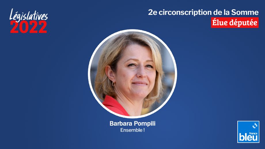 L�gislatives dans la Somme : Barbara Pompili conserve son si�ge de d�put�e de la 2e circonscription