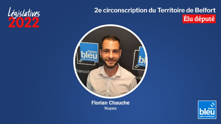 Législatives 2022 : découvrez Florian Chauche, le seul représentant de la Nupes dans le Nord Franche-Comté