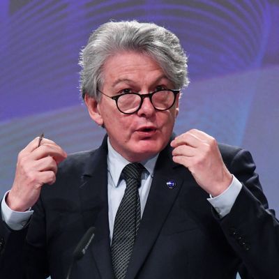 Thierry Breton, commissaire européen au marché intérieur