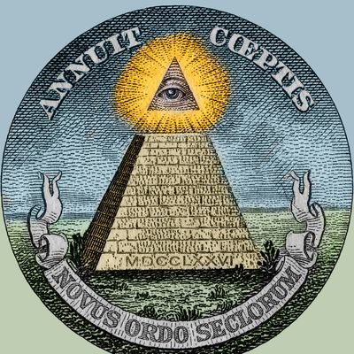 L'œil de la Providence, symbole des Illuminati