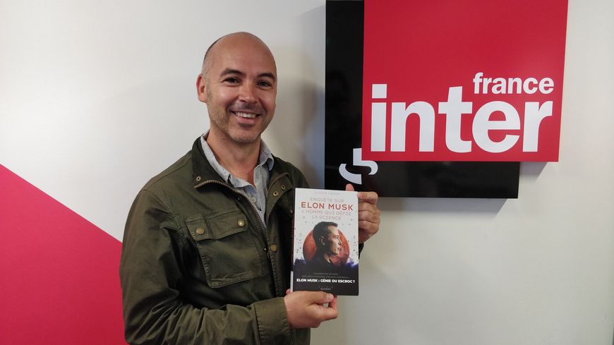 Olivier Lascar, author of Survey of Elon Musk, the man who defies science.