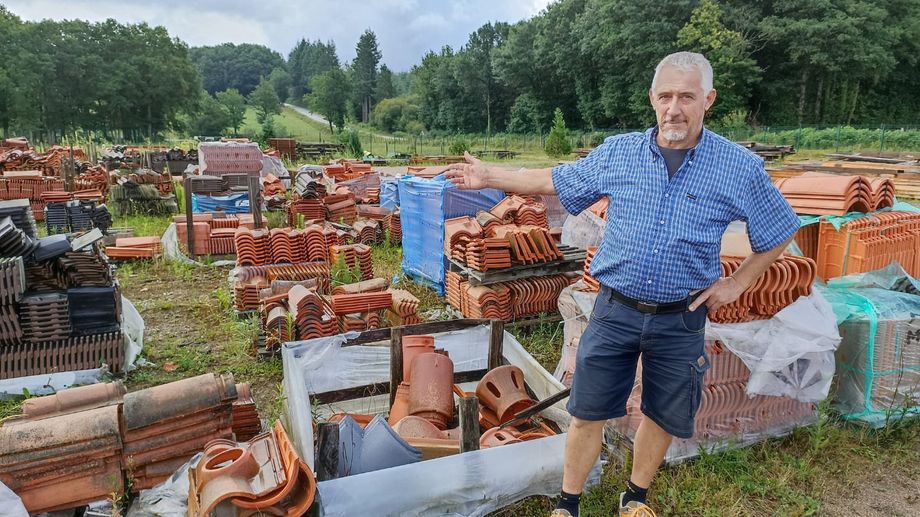 Haute-Vienne : les couvreurs d�bord�s apr�s les d�g�ts caus�s par la gr�le