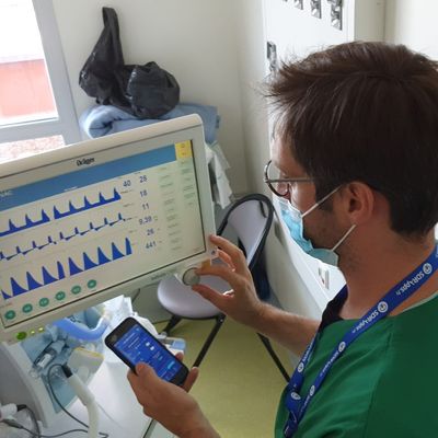 Le Dr Yoann Zerbib, créateur avec son collègue du CHU d'Amiens Clément Brault de l'application SDRApps