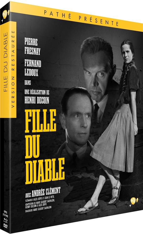 Couv. "La Fille du Diable", d'Henri Decoin