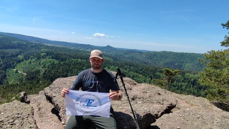 Arm�e : bless� au Mali, un militaire du 1er RHC de Phalsbourg, s'attaque � la travers�e du Massif Vosgien