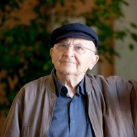 Portrait du romancier et poète Aharon Appelfeld