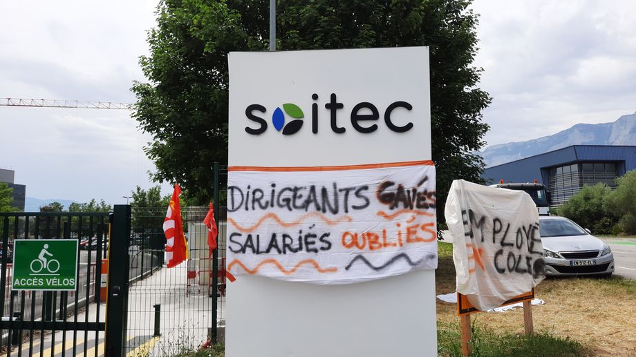La gr�ve est reconduite chez Soitec � Bernin