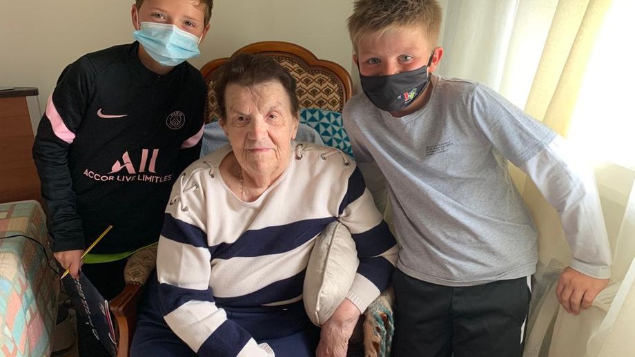 À Gorges, des écoliers dressent le portrait des résidents de l'Ehpad