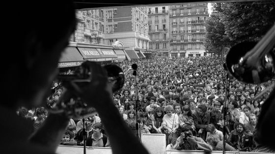 Concert donné à Paris le 21 juin 1982, lors de la première Fête de la musique ©AFP - STF