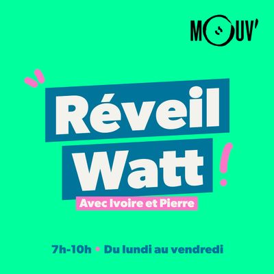 réveil watt pierre et ivoire - carré