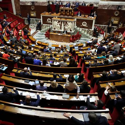 Des députés à l'assemblée nationale