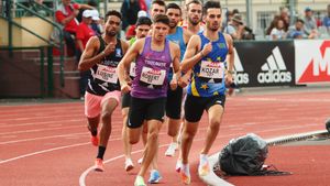 Athl�tisme : le Toulousain Benjamin Robert champion de France du 800m