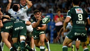 Top 14 : la Section Paloise s'incline face � Castres pour son dernier match de la saison (16-26)