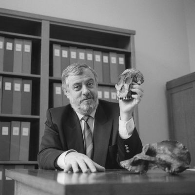 Yves Coppens au Collège de France en 1988.