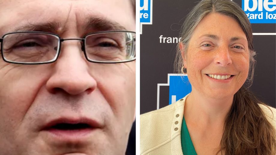 L�gislatives : le d�bat du second tour en Loz�re entre Sandrine Descaves et Pierre Morel-�-L'Huissier 