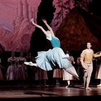 GISELLE (Jean CORALLI Jules PERROT) Alice Renavand (Giselle) M. Ganio (Albrecht) et A. Bodet © Agathe Poupeney