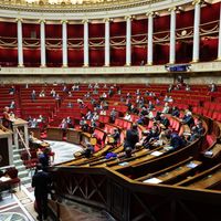 Les députés à l'assemblée nationale