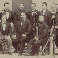 Centenaire du Conservatoire national de musique et de déclamation (1795-1895). Classe de basson.