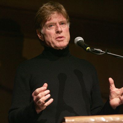 L'acteur, réalisateur et producteur Robert Redford