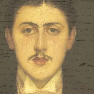 Extrait du Fonds Marcel Proust — ŒUVRES DIVERSES. XXVI "Contre Sainte-Beuve" et articles critiques/ Portrait de Marcel Proust, par Jacques Emile Blanche