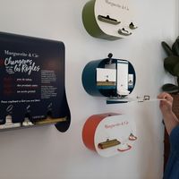 Les distributeurs de Marguerite & Cie, pour les collectivités et les entreprises