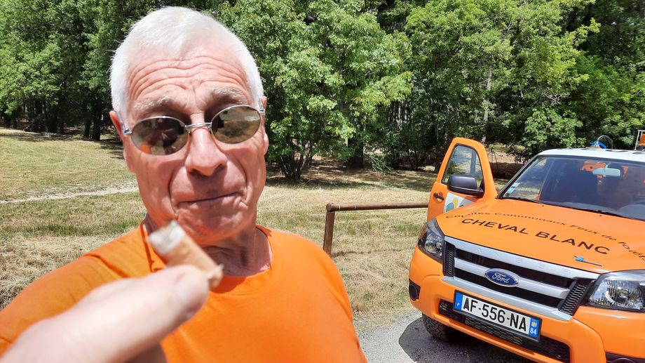 Première patrouille en Luberon pour les comités communaux feux de forêt