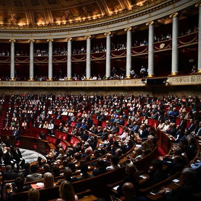 La nouvelle chambre basse s'est réunie pour la première fois après les élections législatives, le 28 juin 2022.