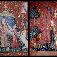 La Dame à la Licorne : « Mon seul Désir » / Allégorie du toucher