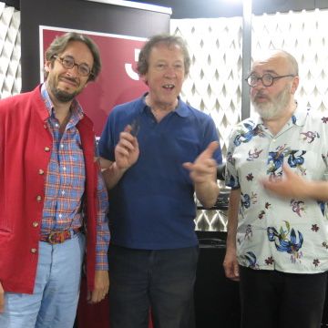 France Musique, studio 451 ... L'écrivain Nicolas d'Estienne d'Orves, le producteur Benoît Duteurtre & Noël Herpe, cinéaste historien du cinéma