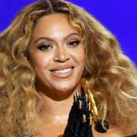 Beyoncé pendant les 63èmle Grammy Awards (crédits : Kevin Winter) ©AFP