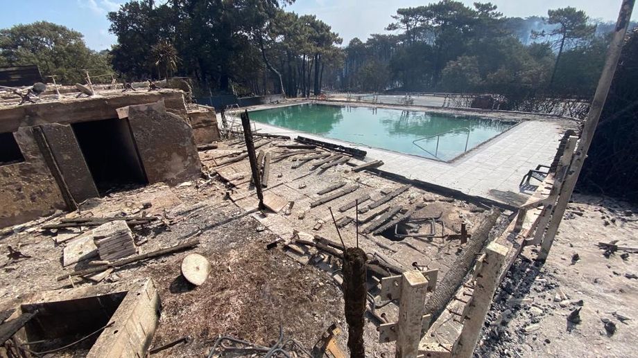 VIDÉO - Incendies en Gironde : les images des campings de la Dune du Pilat détruits à 90%