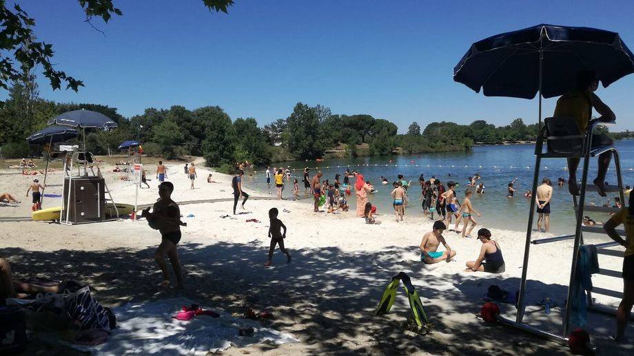 La baignade � nouveau autoris�e au lac de La Ram�e