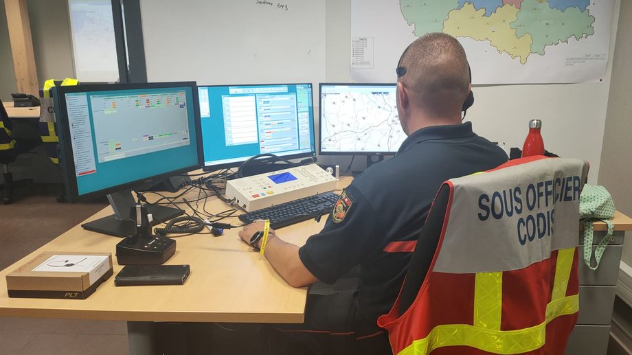 Somme : les pompiers renforcent leur dispositif face au risque de feux de culture