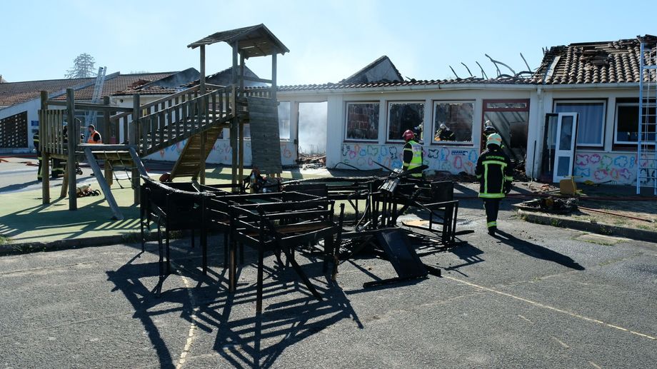 Apr�s l'incendie, une cagnotte lanc�e par l'association des parents d'�l�ves de l'�cole de Pompaire