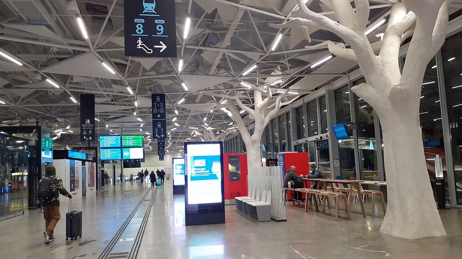 Nantes : la gare �vacu�e un soir de d�part en vacances pendant deux heures � cause d'un colis suspect