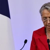La Première ministre Elisabeth Borne, à Matignon (Paris), le 19 juin 2022.