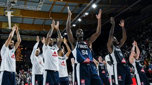 Les Bleus du basket sont en Vend�e 