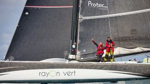Drheam Cup : Oren Nataf, premier skipper toutes cat�gories � atteindre La Trinit�-sur-Mer