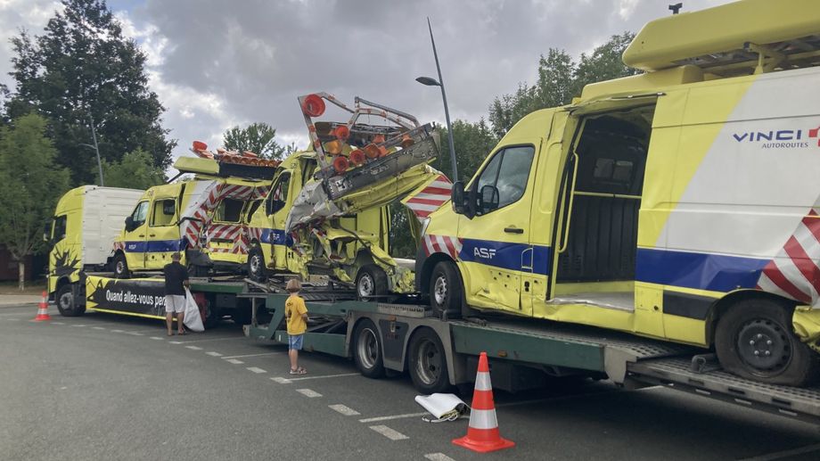 Patrouilleur sur les routes de Vend�e : 