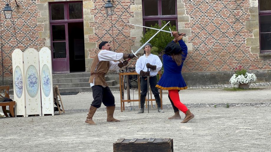 EN IMAGES - Le chteau de Chamerolles en mode Renaissance ce week-end 