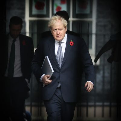 Boris Johnson en novembre 2020 à Londres.
