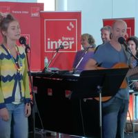 Le duo GiedRé et Fred Fromet
