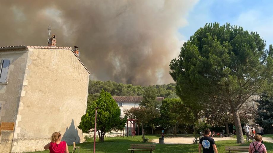 Incendie de la Montagnette : une cellule d'accompagnement pour les sinistr�s 