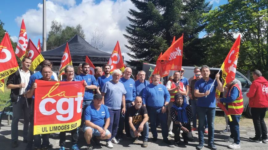 Haute-Vienne : fin de la gr�ve � l'entreprise Mongin 