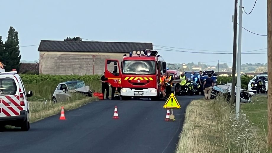 Une nouvelle collision frontale fait deux bless�es en Dordogne