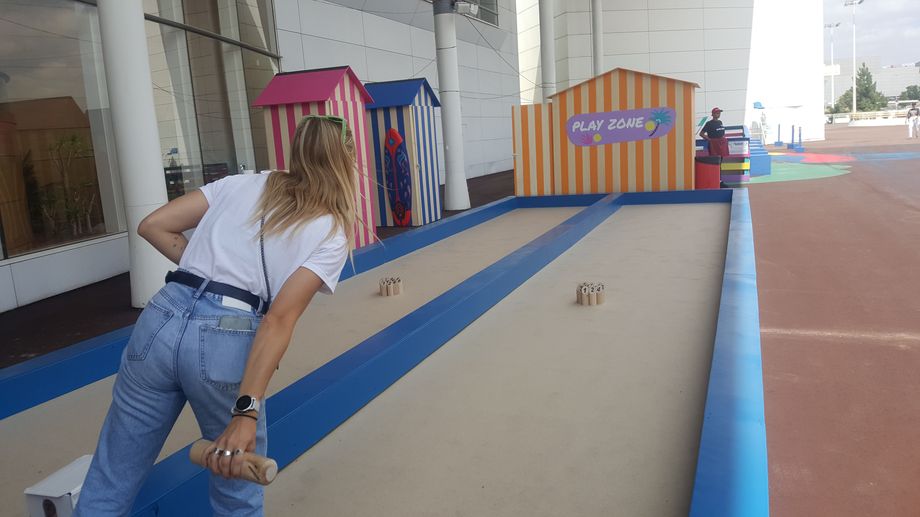 Saint-Herblain : quand le centre commercial Atlantis accueille des vacanciers