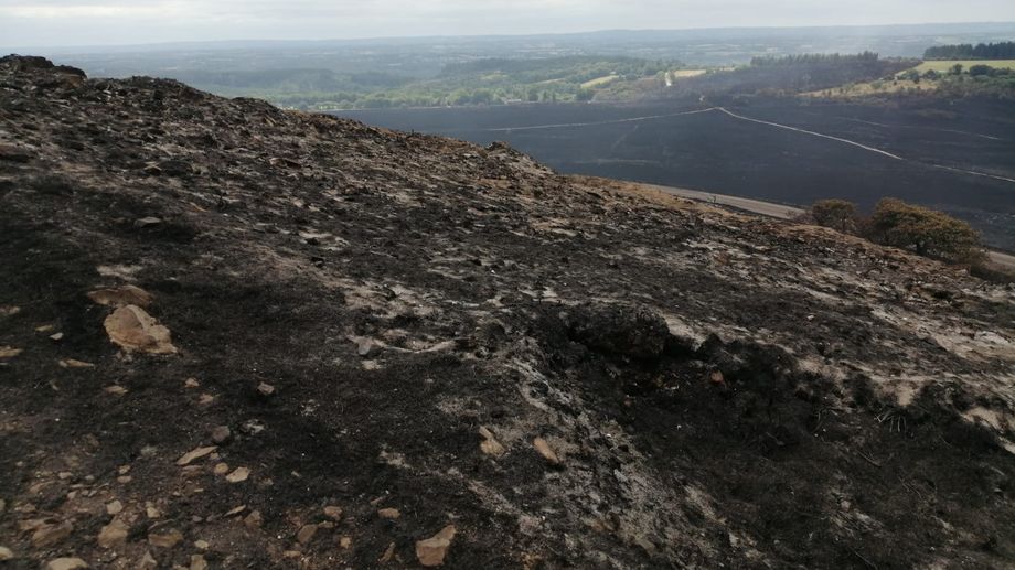 Monts d'Arr�e : les incendies sont d�sormais ma�tris�s