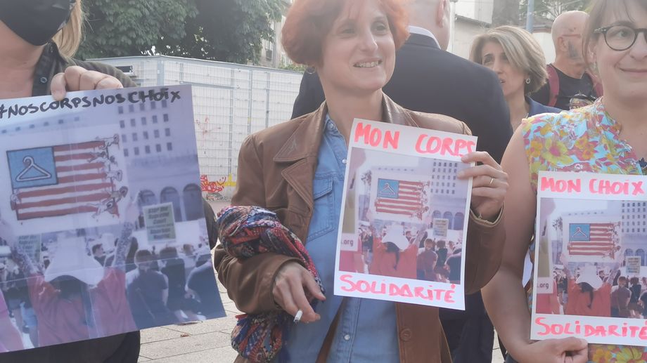 EN IMAGES - Mobilisation à Limoges pour défendre le droit à l'avortement et appeler à la vigilance