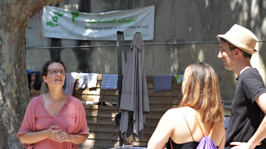 PHOTOS - Guillaume Meurice soutient l'association avignonnaise Rosmerta