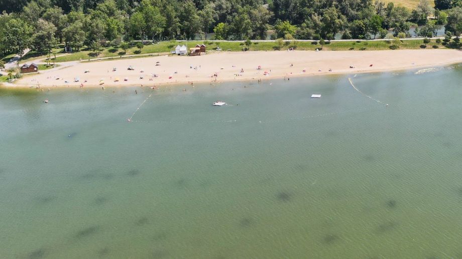Baignade interdite à la base de loisirs d'Orthez-Biron